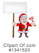 Santa Clipart #1341520 by AtStockIllustration
