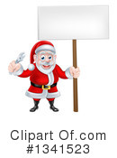 Santa Clipart #1341523 by AtStockIllustration