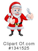 Santa Clipart #1341525 by AtStockIllustration