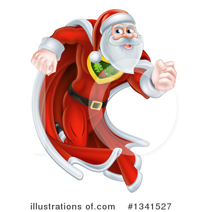 Royalty-Free (RF) Santa Clipart Illustration by AtStockIllustration - Stock Sample #1341527