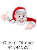 Santa Clipart #1341529 by AtStockIllustration
