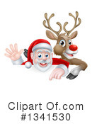 Santa Clipart #1341530 by AtStockIllustration