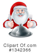 Santa Clipart #1342366 by AtStockIllustration