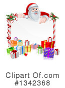 Santa Clipart #1342368 by AtStockIllustration