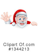 Santa Clipart #1344213 by AtStockIllustration
