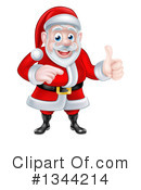Santa Clipart #1344214 by AtStockIllustration