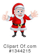 Santa Clipart #1344215 by AtStockIllustration