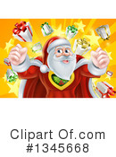 Santa Clipart #1345668 by AtStockIllustration