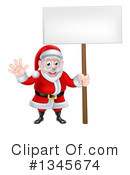 Santa Clipart #1345674 by AtStockIllustration