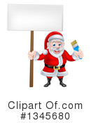 Santa Clipart #1345680 by AtStockIllustration