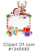 Santa Clipart #1345683 by AtStockIllustration