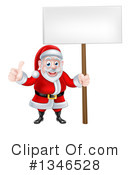 Santa Clipart #1346528 by AtStockIllustration