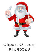 Santa Clipart #1346529 by AtStockIllustration