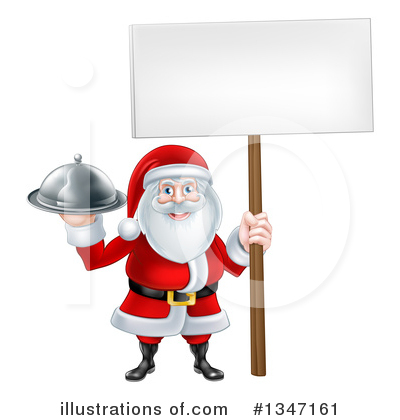 Royalty-Free (RF) Santa Clipart Illustration by AtStockIllustration - Stock Sample #1347161
