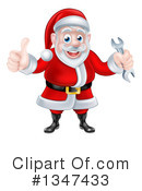 Santa Clipart #1347433 by AtStockIllustration