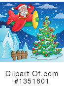 Santa Clipart #1351601 by visekart