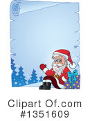 Santa Clipart #1351609 by visekart
