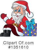 Santa Clipart #1351610 by visekart