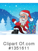 Santa Clipart #1351611 by visekart