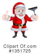 Santa Clipart #1351725 by AtStockIllustration