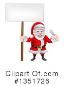 Santa Clipart #1351726 by AtStockIllustration