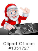 Santa Clipart #1351727 by AtStockIllustration