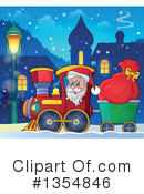 Santa Clipart #1354846 by visekart