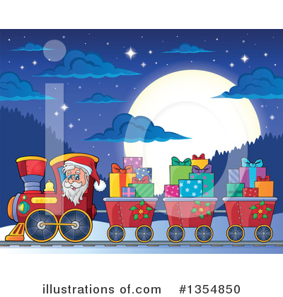 Train Clipart #1354850 by visekart