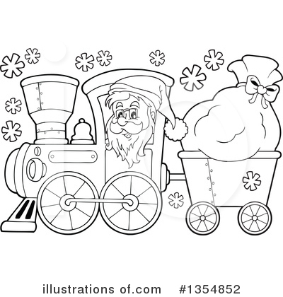 Train Clipart #1354852 by visekart