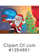 Santa Clipart #1354861 by visekart