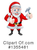 Santa Clipart #1355481 by AtStockIllustration