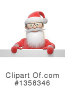 Santa Clipart #1358346 by Mopic