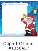 Santa Clipart #1358407 by visekart