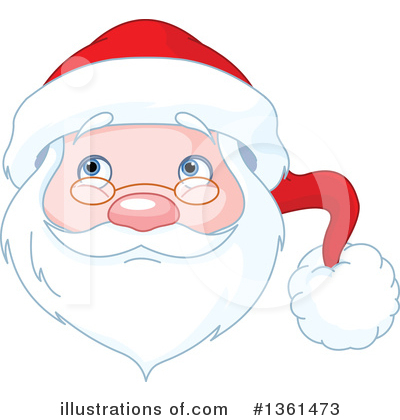 Royalty-Free (RF) Santa Clipart Illustration by Pushkin - Stock Sample #1361473