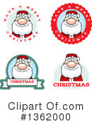 Santa Clipart #1362000 by Cory Thoman
