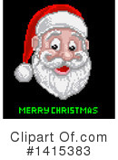 Santa Clipart #1415383 by AtStockIllustration