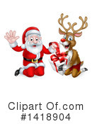 Santa Clipart #1418904 by AtStockIllustration