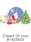 Santa Clipart #1423633 by Alex Bannykh