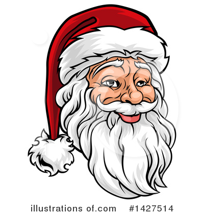 Royalty-Free (RF) Santa Clipart Illustration by AtStockIllustration - Stock Sample #1427514