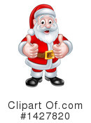Santa Clipart #1427820 by AtStockIllustration
