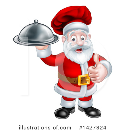 Royalty-Free (RF) Santa Clipart Illustration by AtStockIllustration - Stock Sample #1427824