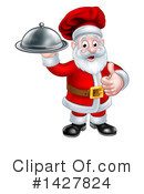 Santa Clipart #1427824 by AtStockIllustration