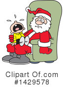Santa Clipart #1429578 by Johnny Sajem