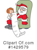Santa Clipart #1429579 by Johnny Sajem