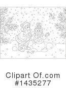 Santa Clipart #1435277 by Alex Bannykh