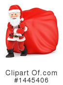 Santa Clipart #1445406 by Texelart