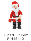 Santa Clipart #1445412 by Texelart