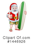 Santa Clipart #1446926 by AtStockIllustration