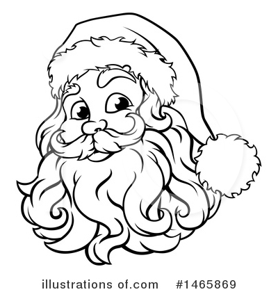 Royalty-Free (RF) Santa Clipart Illustration by AtStockIllustration - Stock Sample #1465869
