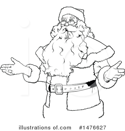 Royalty-Free (RF) Santa Clipart Illustration by dero - Stock Sample #1476627